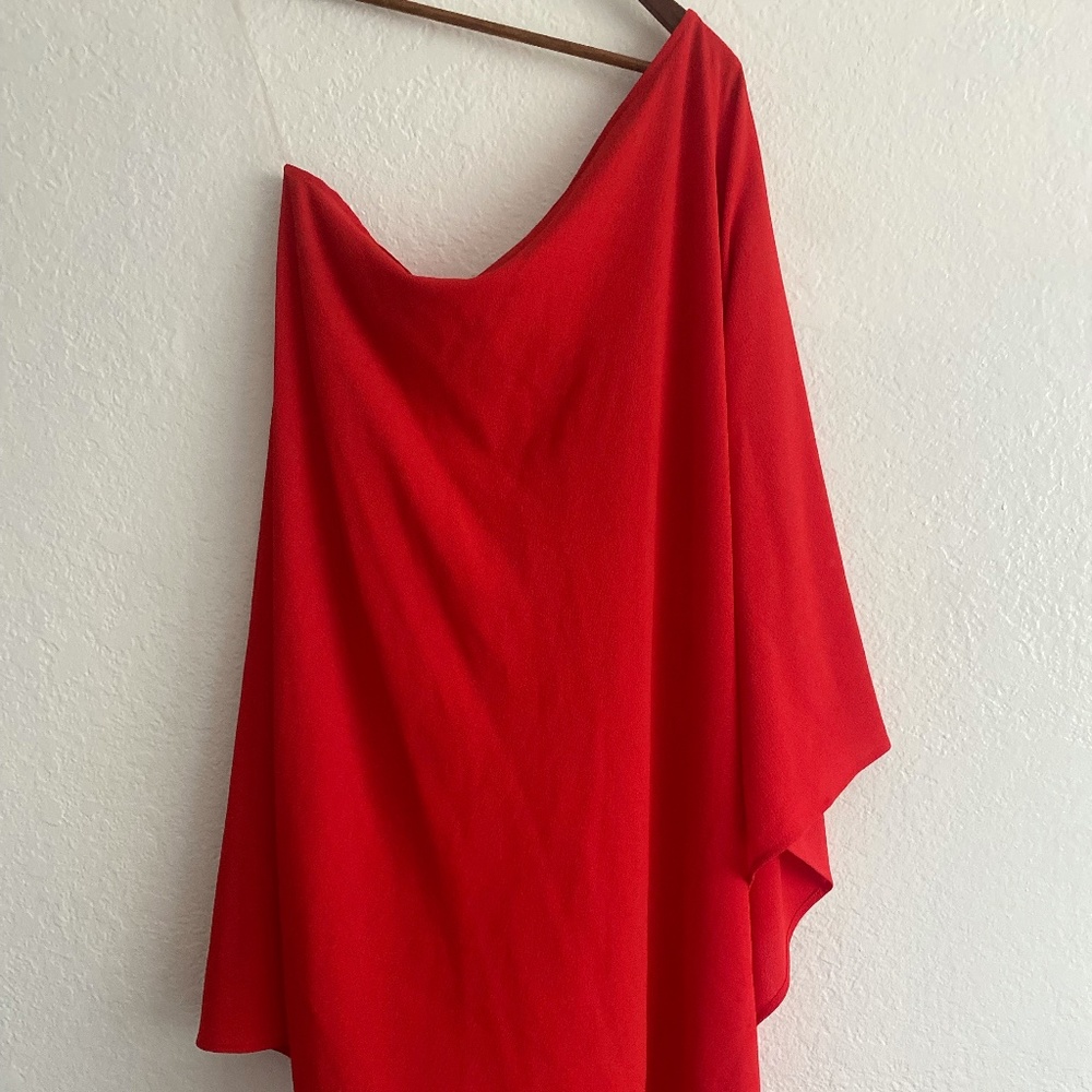 Vici Dolls One Shoulder Red Dress